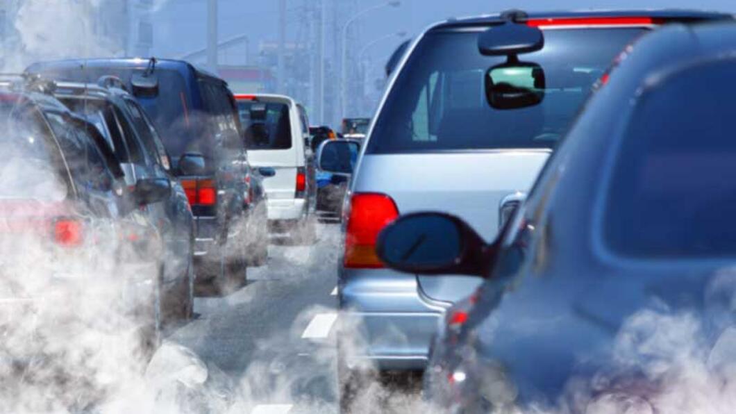 Vervuilende snelweg