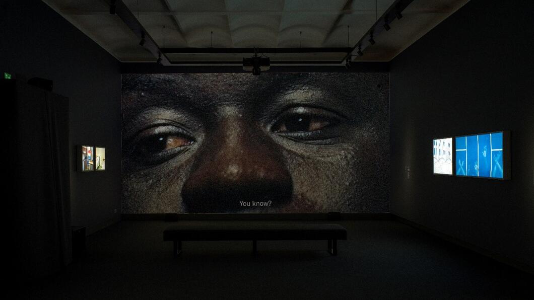 een foto van de tentoonstelling van Tina