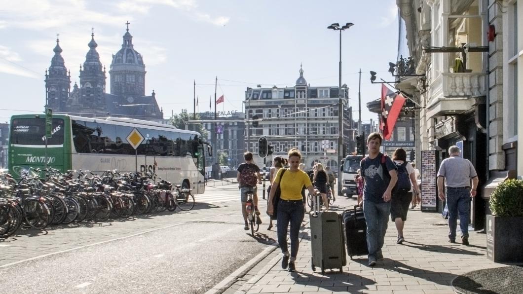 Rolkoffers in Amsterdam