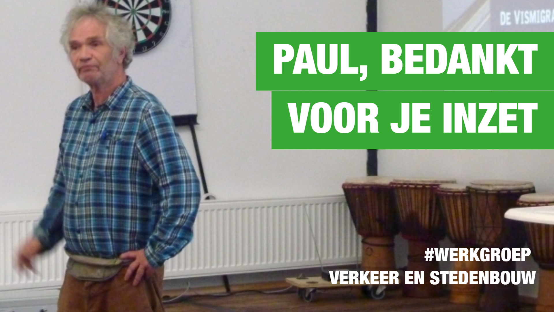 Paul neemt afscheid