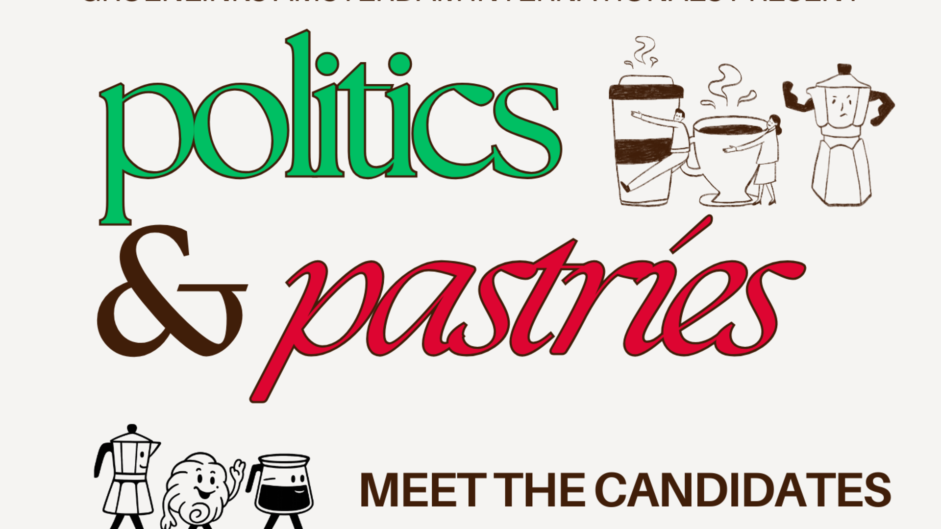 politics and pastries
