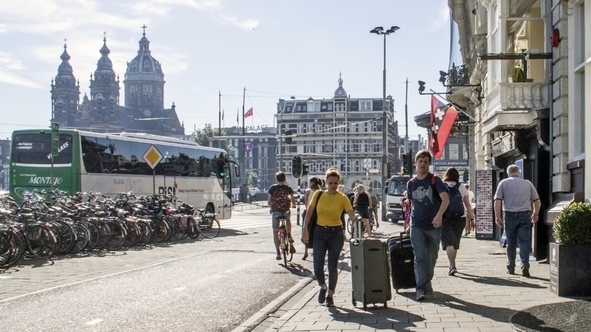 Rolkoffers in Amsterdam